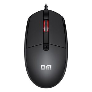 DM K3 Wired USB Cable Ergonomic Laptop Computer Mouse for Home and Office