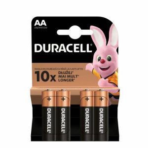 DURACELL Battery (AA) LR6 Alkaline Basic (4 batteries/ blister) 1.5V