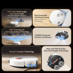 Xiaomi Vacuum Cleaner Robot S40 Pro White EU BHR089REU