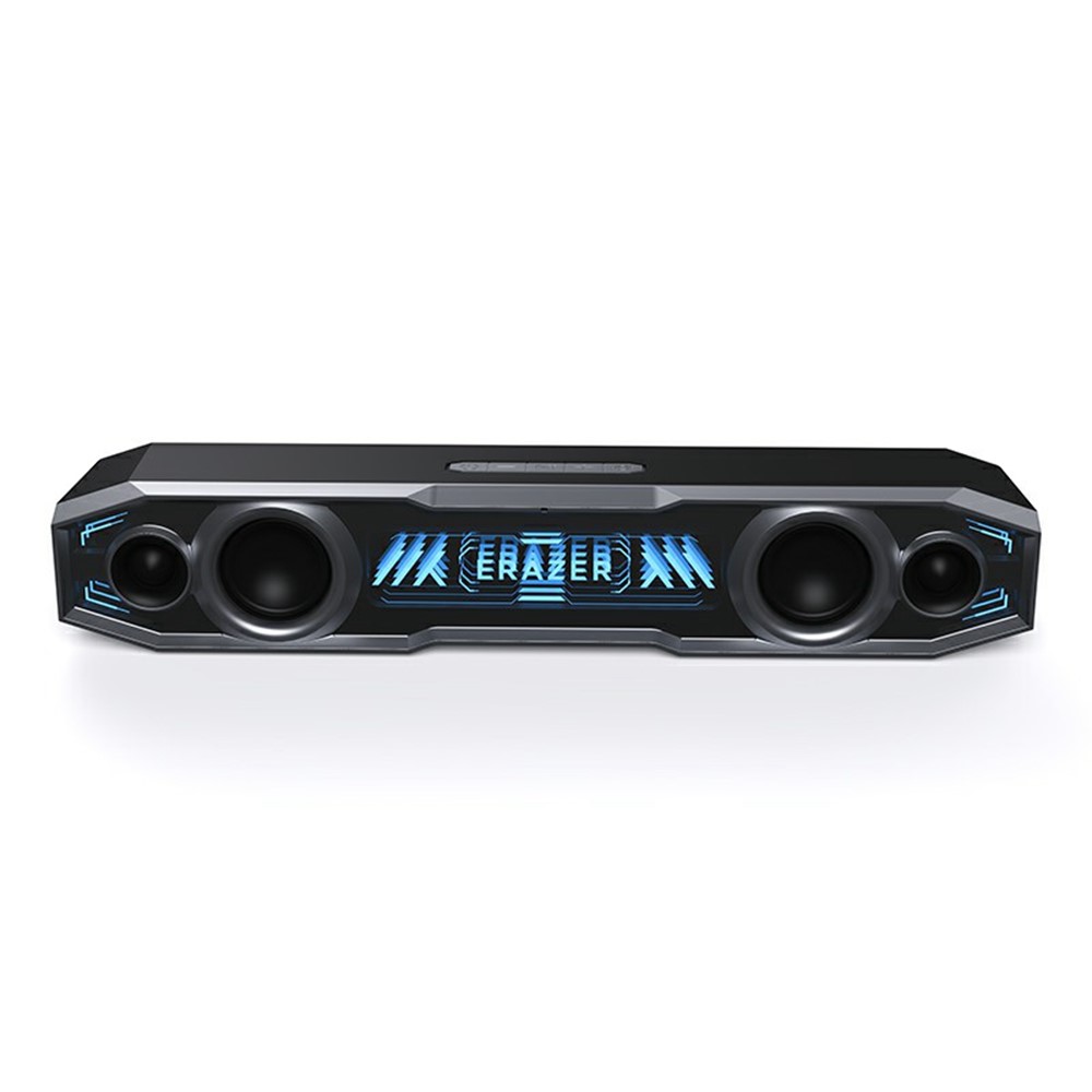 ERAZER W109 Desktop USB Wired Speaker Bluetooth-compatible RGB Abyss Lighting Computer Speaker for Gaming Movie