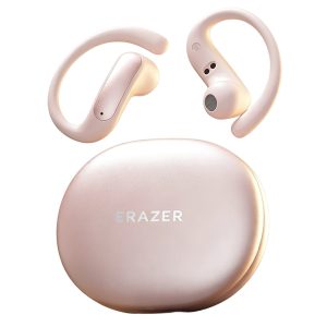 ERAZER ER238 Wireless Open-Ear Earbuds Bluetooth-compatible V6.0 Sports Earphones 4-5H Playtime Touch Control – Pink
