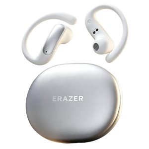 ERAZER ER238 Wireless Open-Ear Earbuds Bluetooth-compatible V6.0 Sports Earphones 4-5H Playtime Touch Control - Silver