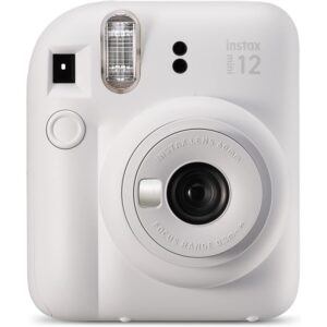 Fujifilm Instax Mini 12 Instant Camera – Clay White
