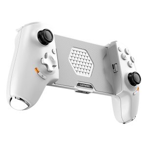 GAMWING Aobing Max Bluetooth-Compatible / Type C Wired Dual Mode Expandable Grip Mobile Game Controller – White