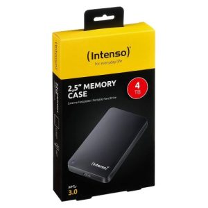 Intenso HDD External 2.5″ 4TB USB 3.2, Black EU (6021512)