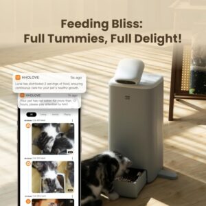 Smart Food Dispenser with 360° HD Camera HHOLove O Sitter Wi-Fi
