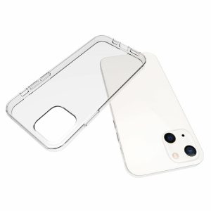 Clear Ultra Thin TPU Cell Phone Case Cover Shell Protector for iPhone 13 6.1 inch