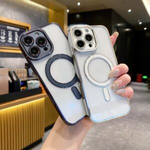 iPhone 16 Pro Max Imitation Original Magsafe TPU Phone Case(White)