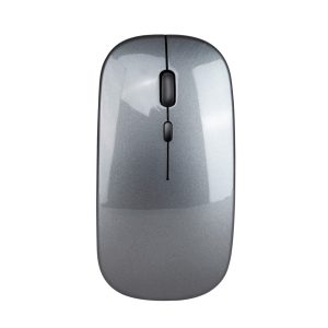 M80 2.4G Wireless Mouse Rechargeable 800/1200/1600 DPI Computer Mouse Ultra-Thin Silent Mice for Home Office Notebook – Grey