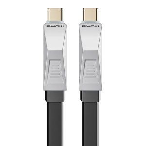 MOVE SPEED YSUCC02-C10 1m Data Cable High Power Transfer USB-C Fast Charging Cord – Silver