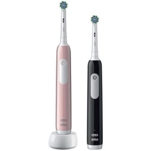 Oral-B Electric Toothbrush Pro 1 Duo Pack, Black/ Pink EU