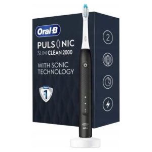 Oral-B Electric Toothbrush Pulsonic Slim Clean 2000, Black EU