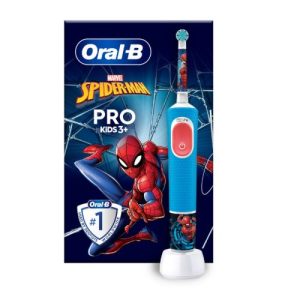 Oral-B Electric Toothbrush Vitality Pro Kids Spider-Man Edition, Blue EU