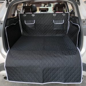 4830 Oxford Cloth SUV Car Rear Back Seat Cover 185x105x35CM Pet Dog Rest Mat with 2 Pockets