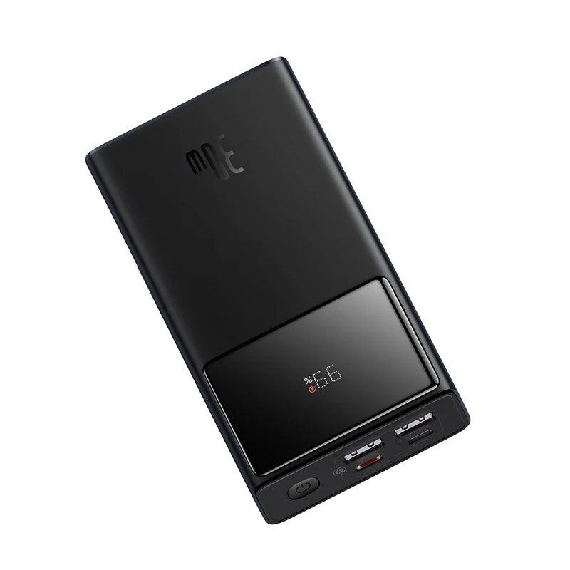 Baseus Power Bank Star-Lord with Digital Display, Fast Charge, C+A+A, 30W, 10000 mAh, Black (P10022907113-00) - Image 3