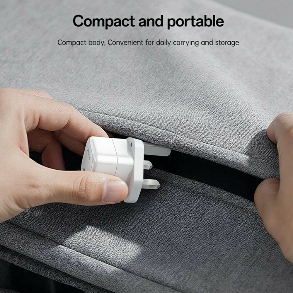 YESIDO YC149 PD 35W Travel Charger Adapter Single Port Type-C Fast Charging Adapter - UK Plug - Image 3