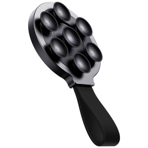 JOYROOM JR-ZS393 Suction Cup Mobile Phone Magnetic Holder for iPhone 16 / 16 Plus / 16 Pro / 16 Pro Max Mirror Wall Mount Phone Holder – Black