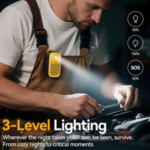JOYROOM JR-MS03 Portable Bluetooth-Compatible Speaker Waterproof IP67 ENC Noise Cancellation Loudspeaker – Yellow+Black