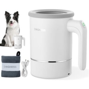 DOGNESS Automatic Pet Paw Cleaner and Massager Plus