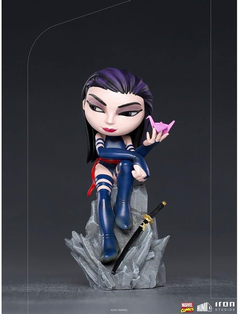 Iron Studios Marvel Mini Co Psylocke Figure - Image 5