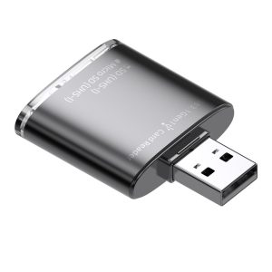 For PC Laptop Camera 2-in-1 SD / TF to USB 3.0 Card Reader Supports SDHC SDXC MMC UHS-I – Tarnish