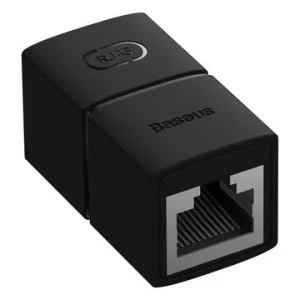 Baseus AirJoy Series Network Connector RJ-45 Ethernet Cable Connector 2pcs, Black (B00131100111-00)