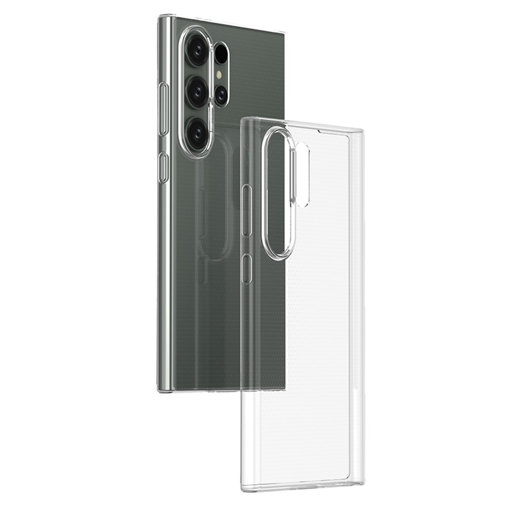 For Samsung Galaxy S24 Ultra Case Watermark-Free Phone Shell TPU Transparent Glossy Phone Cover - Image 3