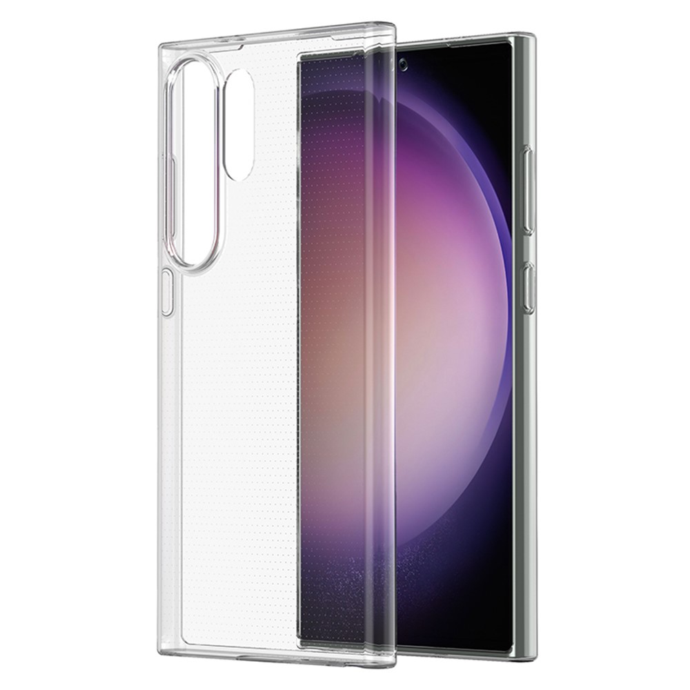 For Samsung Galaxy S24 Ultra Case Watermark-Free Phone Shell TPU Transparent Glossy Phone Cover - Image 4