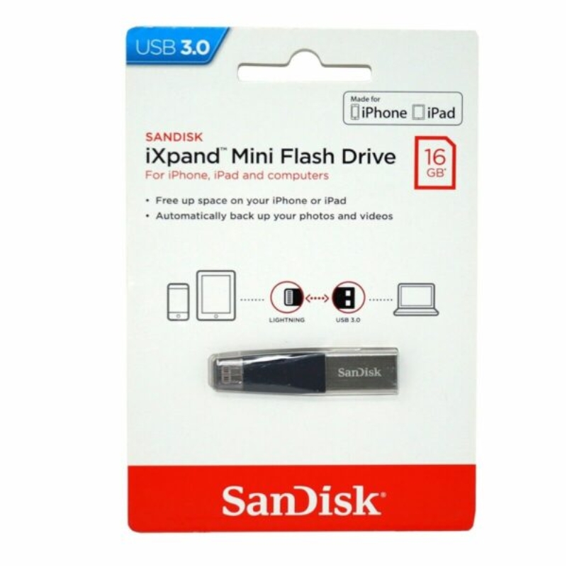 Sandisk iXpand Mini Flash Drive 16GB - Image 2