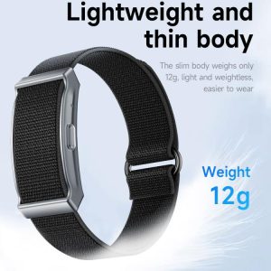 Dual PD Real-Time Heart Rate Blood Oxygen Real-Time Sleep Exercise Health Bracelet(White)