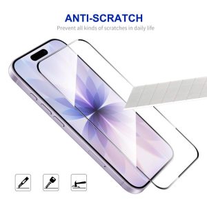 For iPhone 17 10pcs ENKAY Thickened Glue No White Edge High Aluminum-silicon Tempered Glass Film