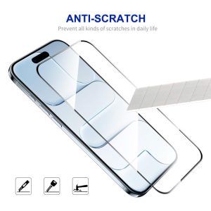 For iPhone Air 10pcs ENKAY Thickened Glue No White Edge High Aluminum-silicon Tempered Glass Film