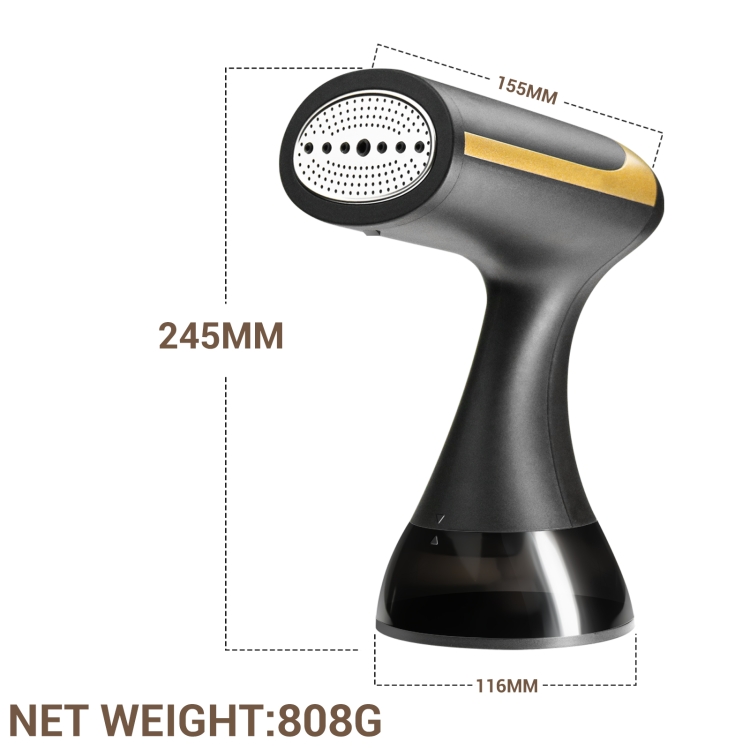 Small Portable Handheld Household Steam Spray Clothes Wrinkle Removal Iron, Size: UK Plug(White) - Image 2