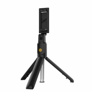 SELFIESHOW K07 Wireless Bluetooth-compatible Selfie Stick Foldable Mini Tripod Expandable Monopod with Remote Control for iOS Android