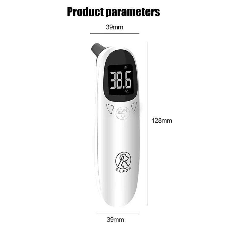 ELOFS EF-07 Pet Dog Cat Ear Digital Thermometer Accurate Infrared Measuring Animal Thermometer(White) - Image 7