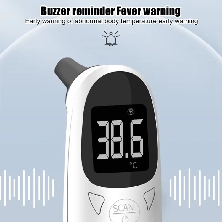 ELOFS EF-07 Pet Dog Cat Ear Digital Thermometer Accurate Infrared Measuring Animal Thermometer(White) - Image 6