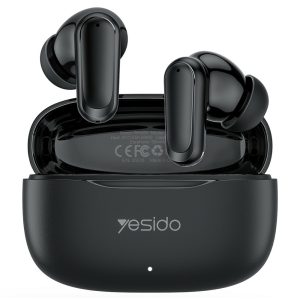 YESIDO TWS38 In Ear Bluetooth-compatible 5.4 Earbuds True Wireless Stereo Touch Control Earphones – Black