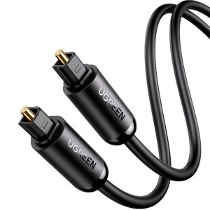 UGREEN 3m Fiber Optical Audio Cable Toslink Digital SPDIF Cord for Xbox 360 Soundbar Speaker Amplifier