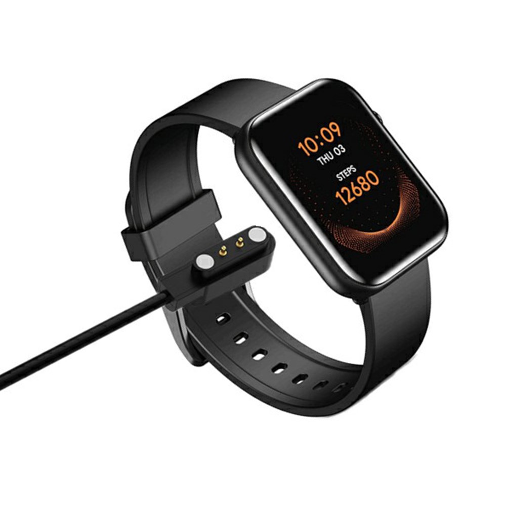 1.2m Universal Smart Watch Charging Cable Portable Magnetic Charge Cable for Oppo Watch Free/TicWatch GTH - Black - Image 3