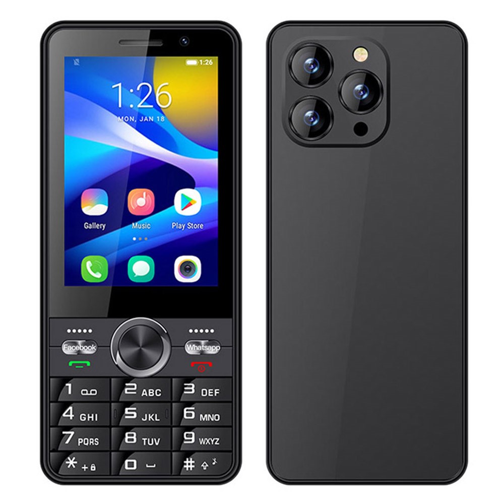UNIWA XS17 (A3501) 2GB + 16GB Android Phone 3.5 inch Smart Phone 2500mAh Battery - Black
