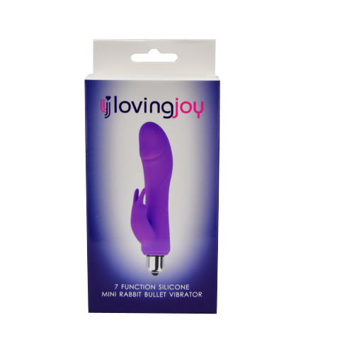 Loving Joy 7 Function Silicone Mini Rabbit Bullet Vibrator - Image 3
