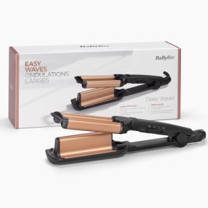 BaByliss Easy Waves, W2447E, Curly iron, Black