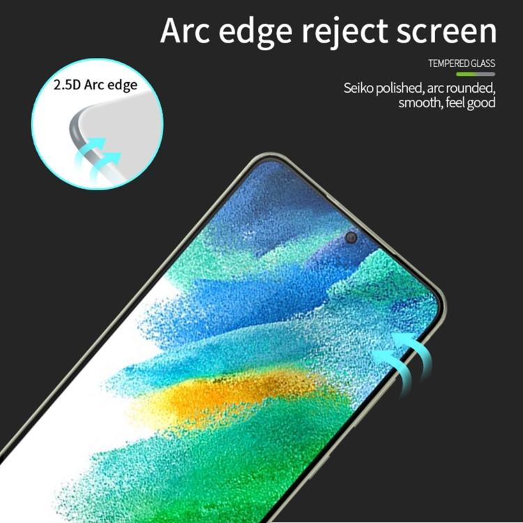 Samsung Galaxy Xcover6 Pro PINWUYO 9H 2.5D Full Screen Tempered Glass Film(Black) - Image 4