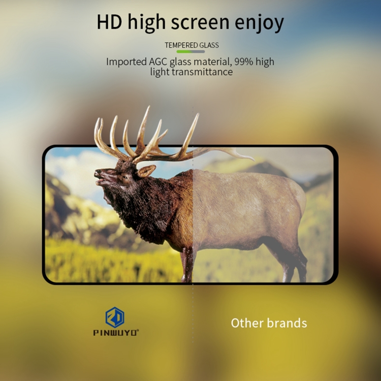 Samsung Galaxy Xcover6 Pro PINWUYO 9H 2.5D Full Screen Tempered Glass Film(Black) - Image 5